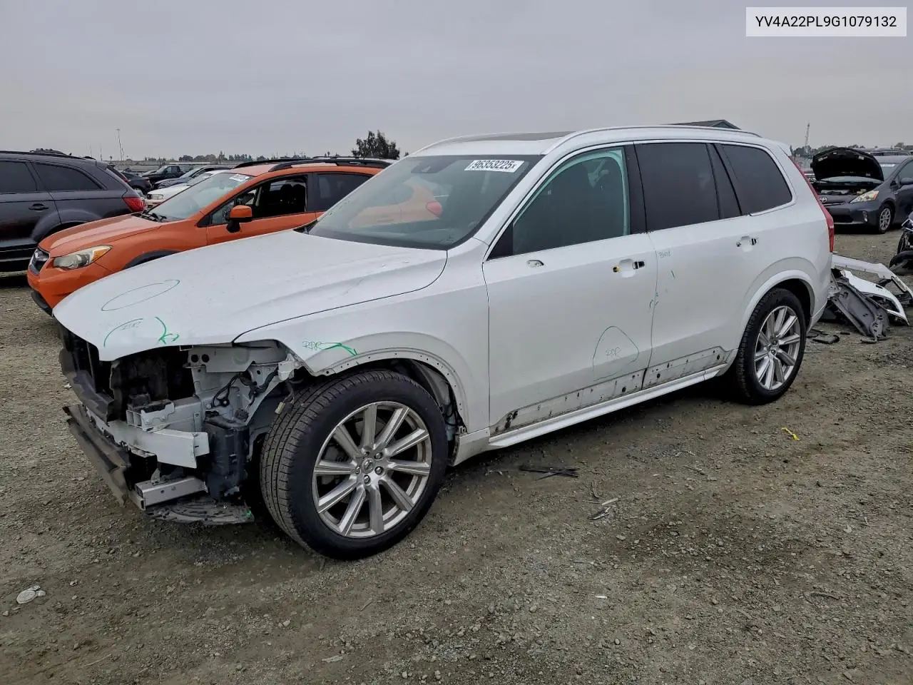 YV4A22PL9G1079132 2016 Volvo Xc90 T6