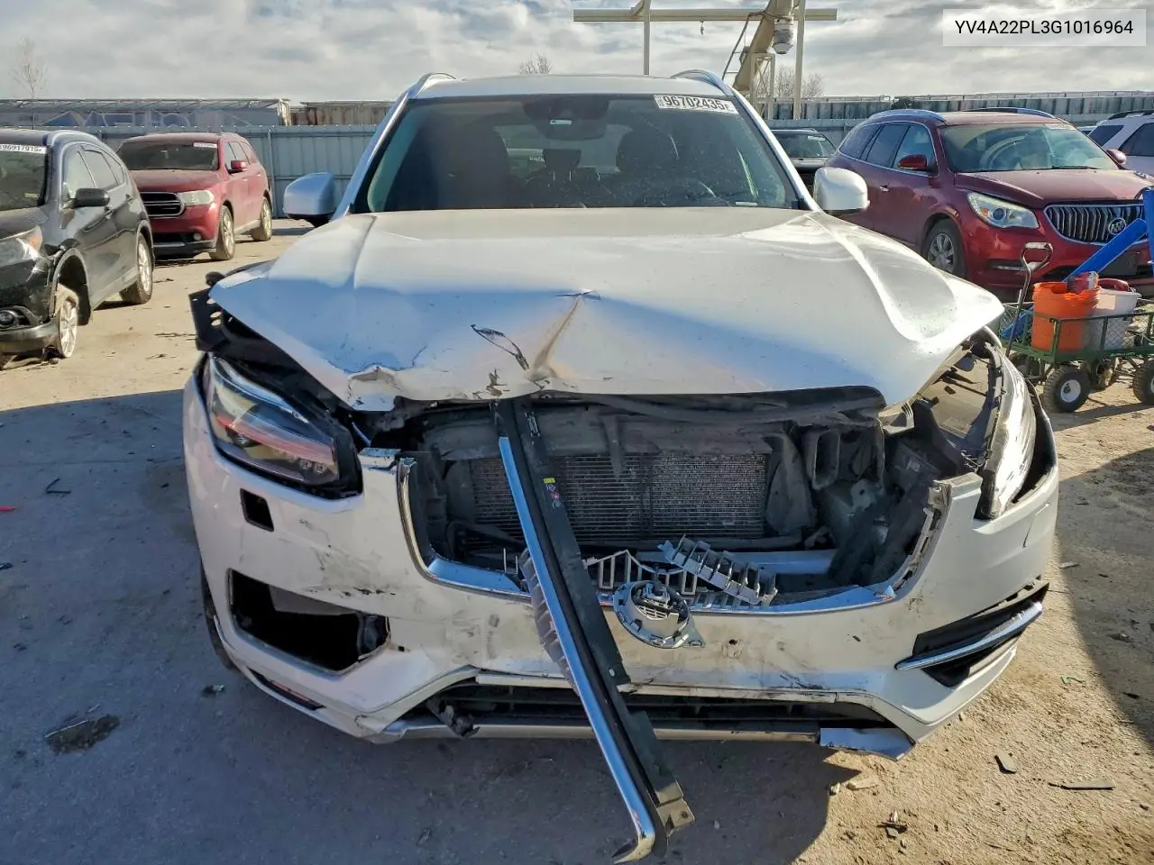YV4A22PL3G1016964 2016 Volvo Xc90 T6