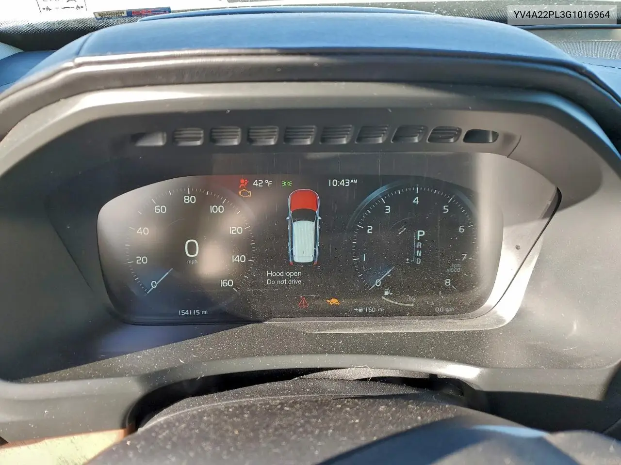 YV4A22PL3G1016964 2016 Volvo Xc90 T6
