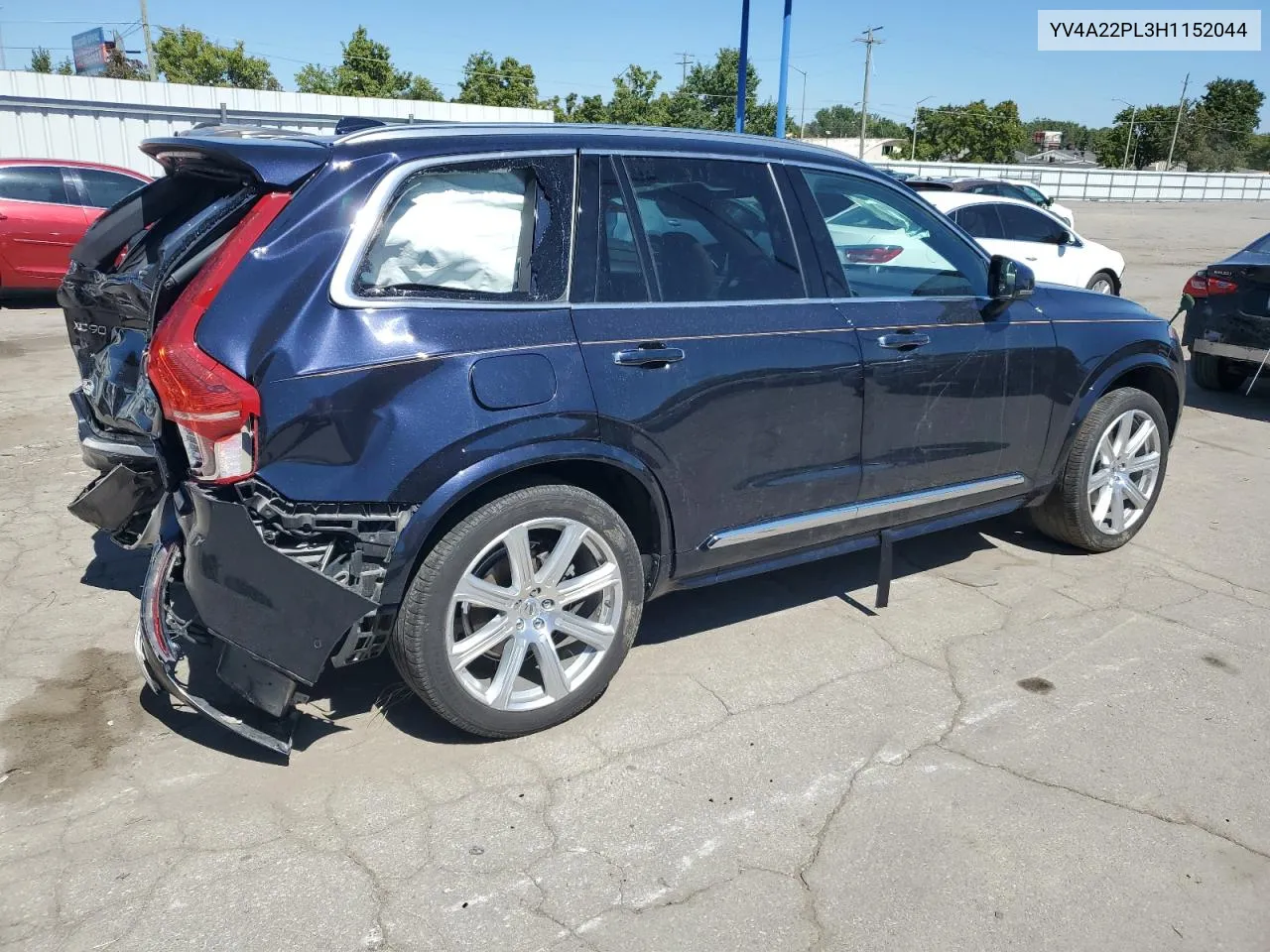 YV4A22PL3H1152044 2017 Volvo Xc90 T6