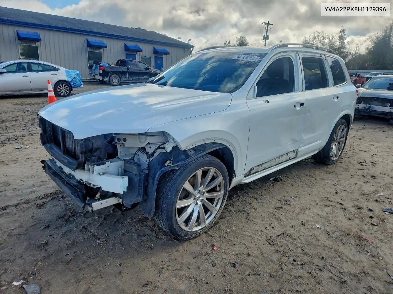YV4A22PK8H1129396 2017 Volvo Xc90 T6