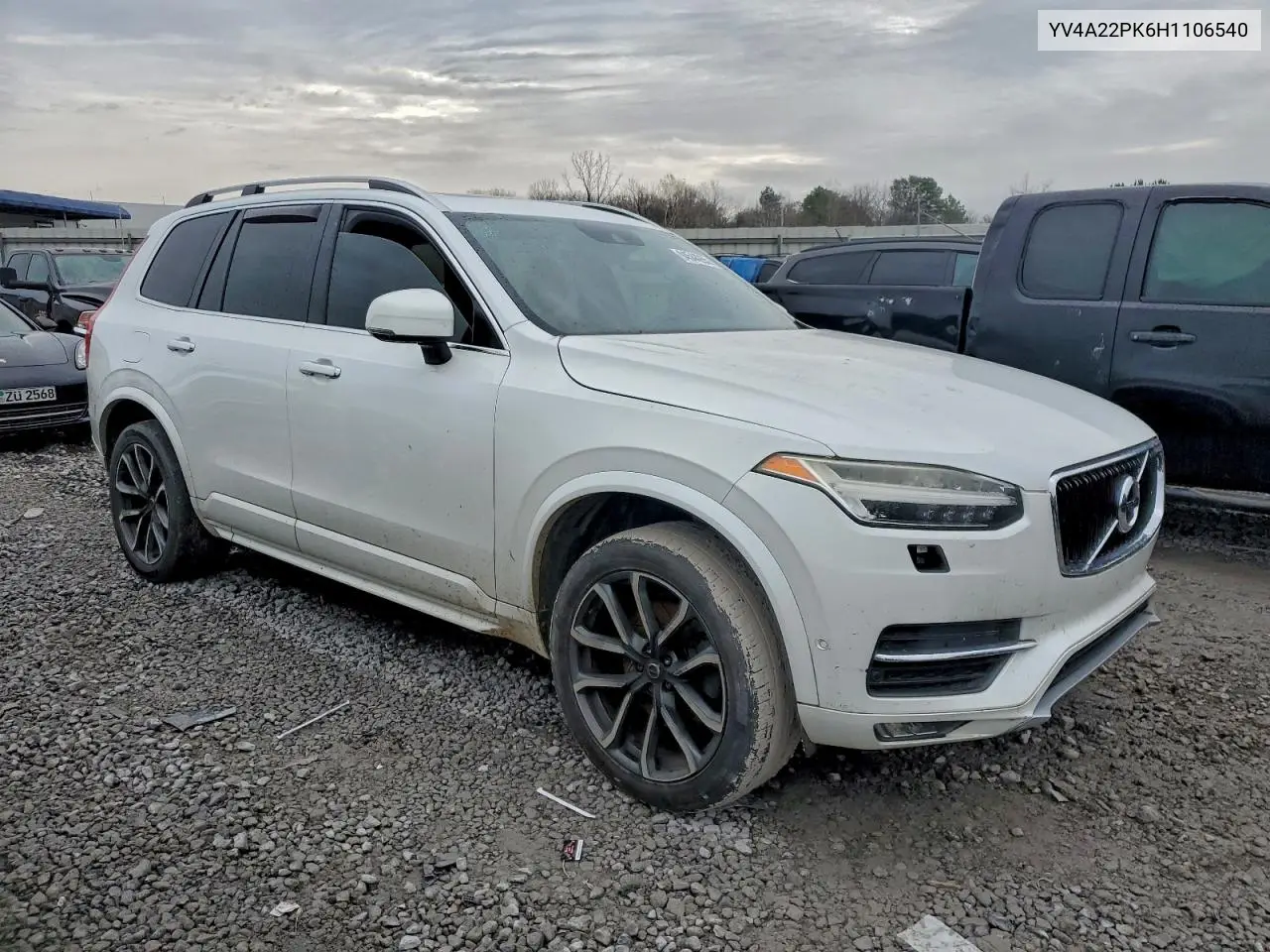 YV4A22PK6H1106540 2017 Volvo Xc90 T6