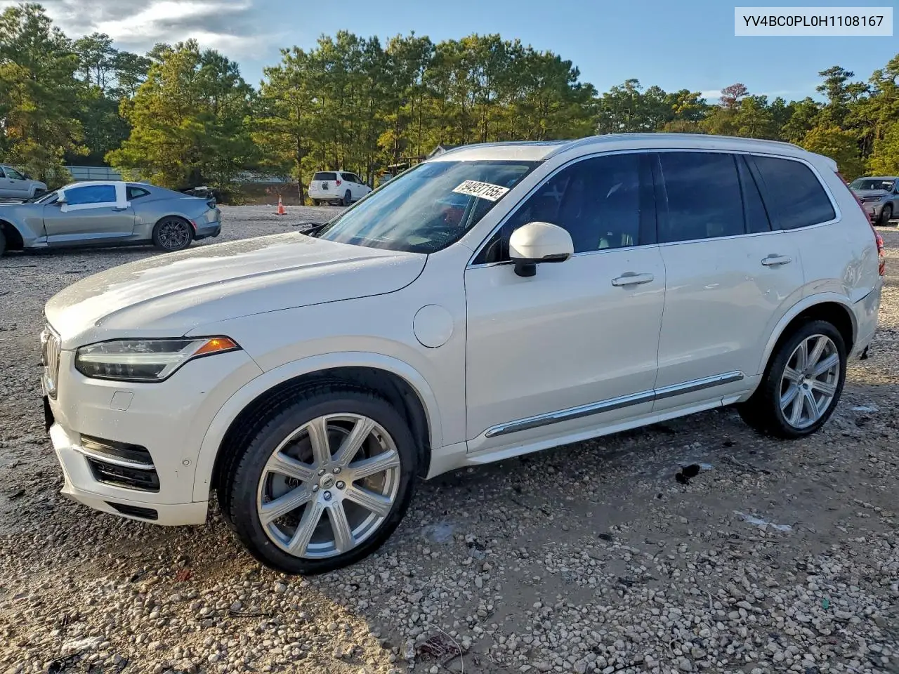 YV4BC0PL0H1108167 2017 Volvo Xc90 T8