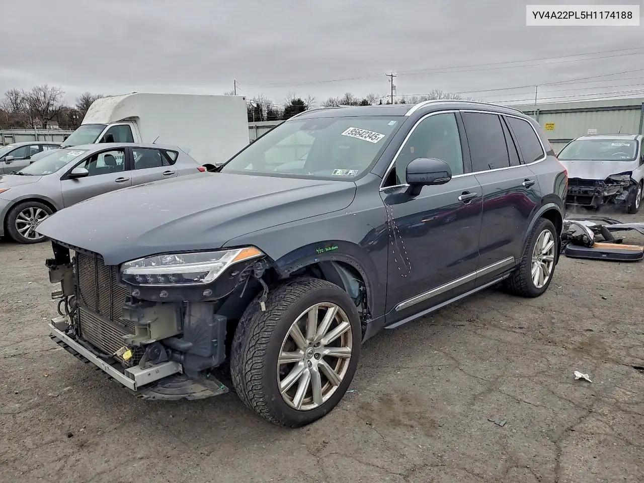 YV4A22PL5H1174188 2017 Volvo Xc90 T6