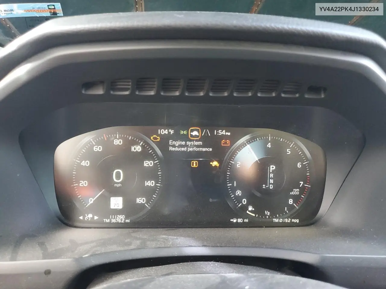 YV4A22PK4J1330234 2018 Volvo Xc90 T6