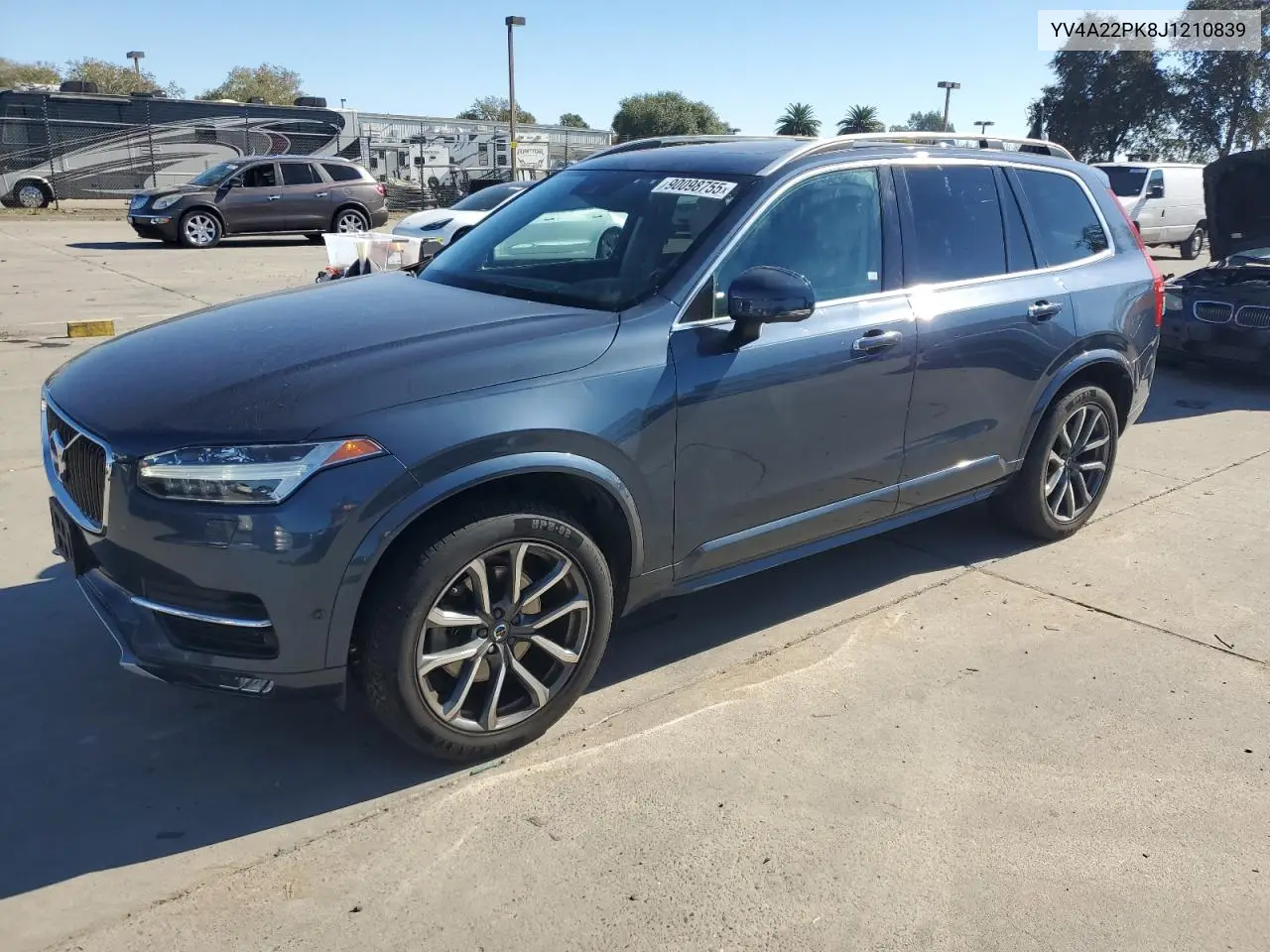 YV4A22PK8J1210839 2018 Volvo Xc90 T6