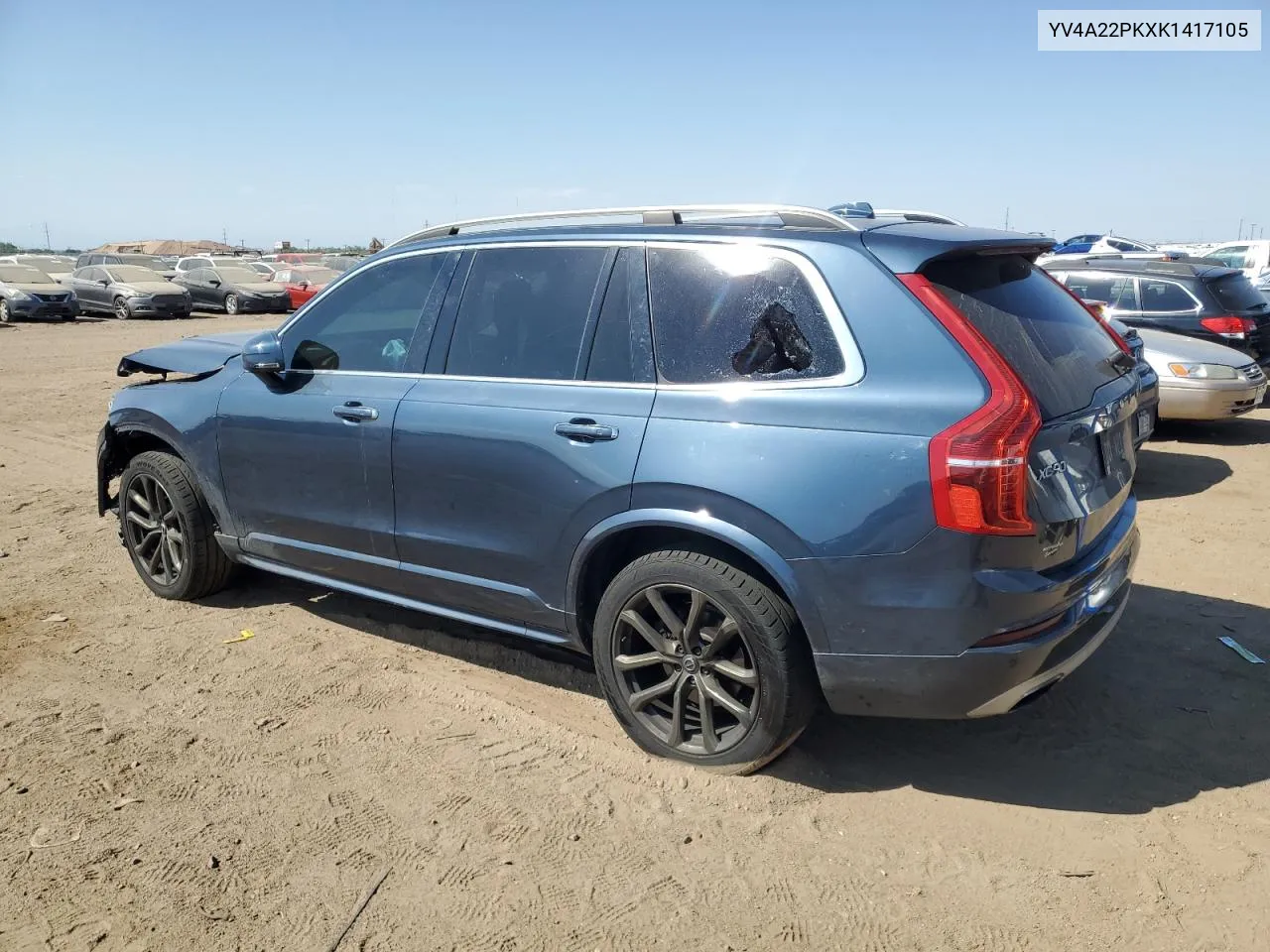 2019 Volvo Xc90 T6 Momentum VIN: YV4A22PKXK1417105 Lot: 71437784