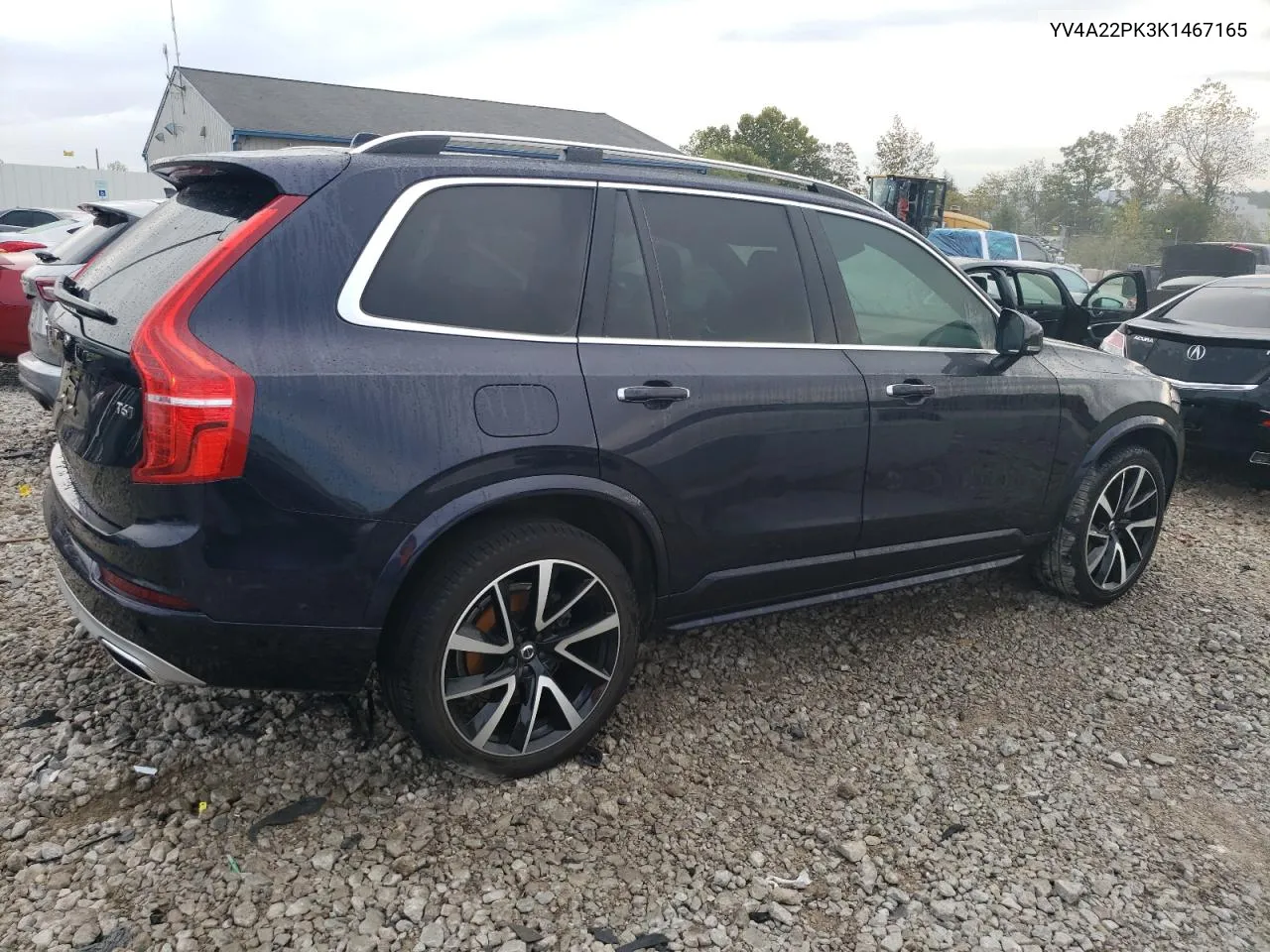 2019 Volvo Xc90 T6 Momentum VIN: YV4A22PK3K1467165 Lot: 71665354