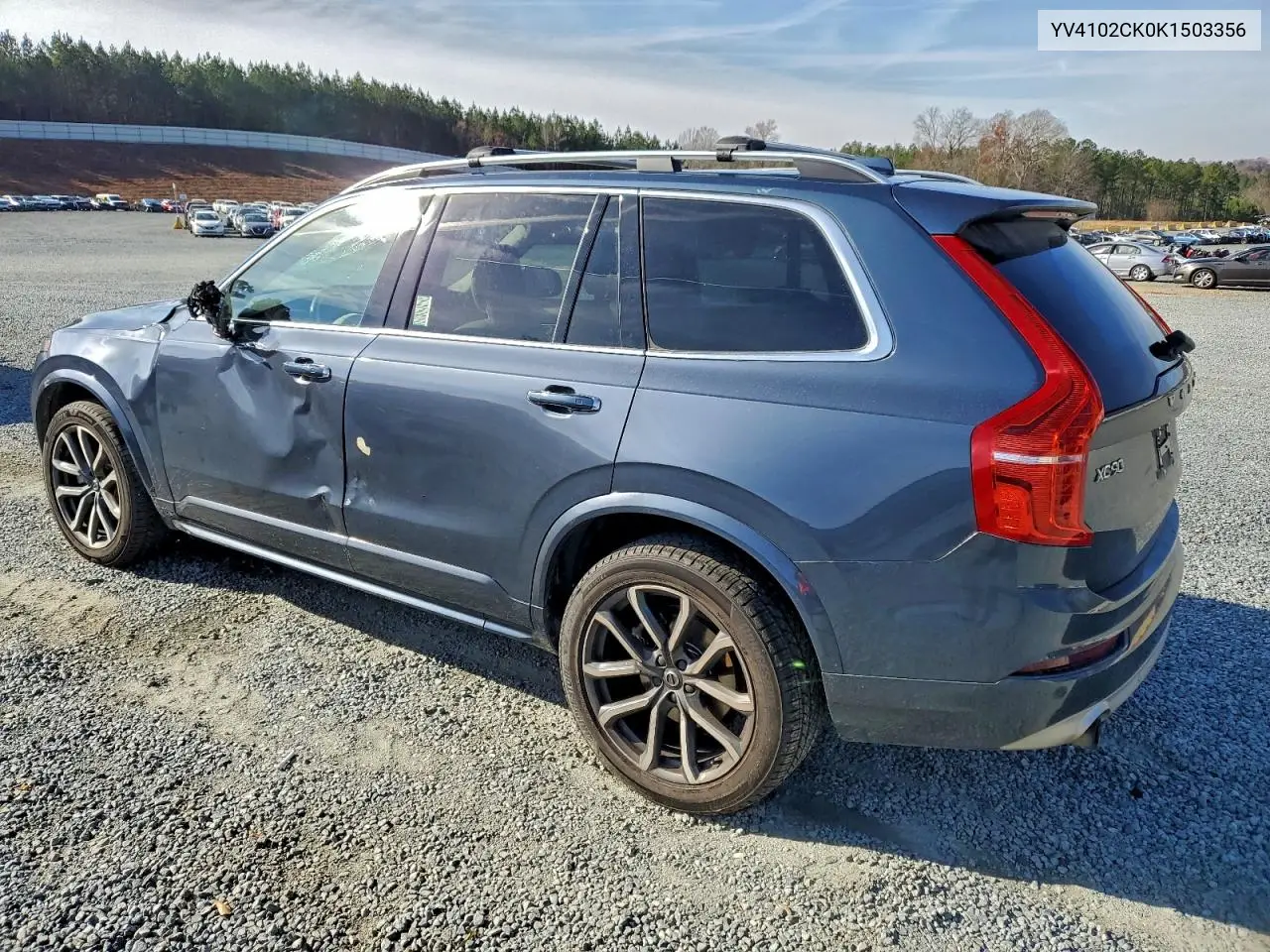YV4102CK0K1503356 2019 Volvo Xc90 T5 Momentum