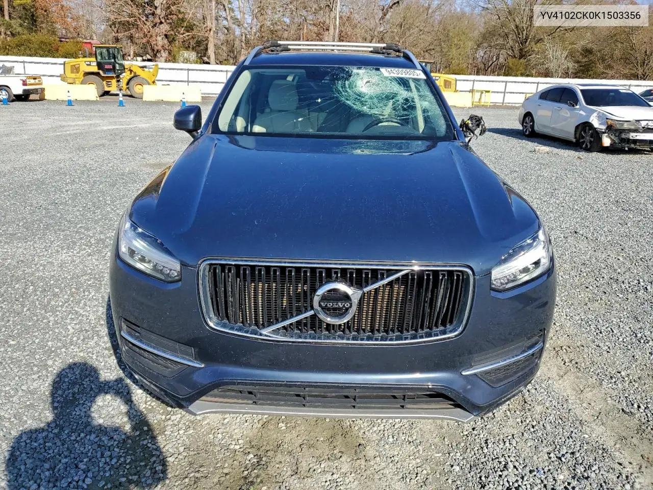 YV4102CK0K1503356 2019 Volvo Xc90 T5 Momentum