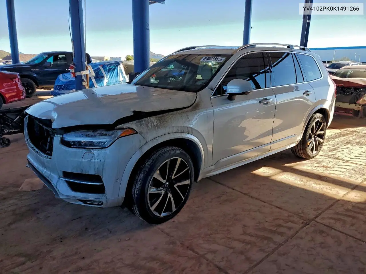 YV4102PK0K1491266 2019 Volvo Xc90 T5 Momentum