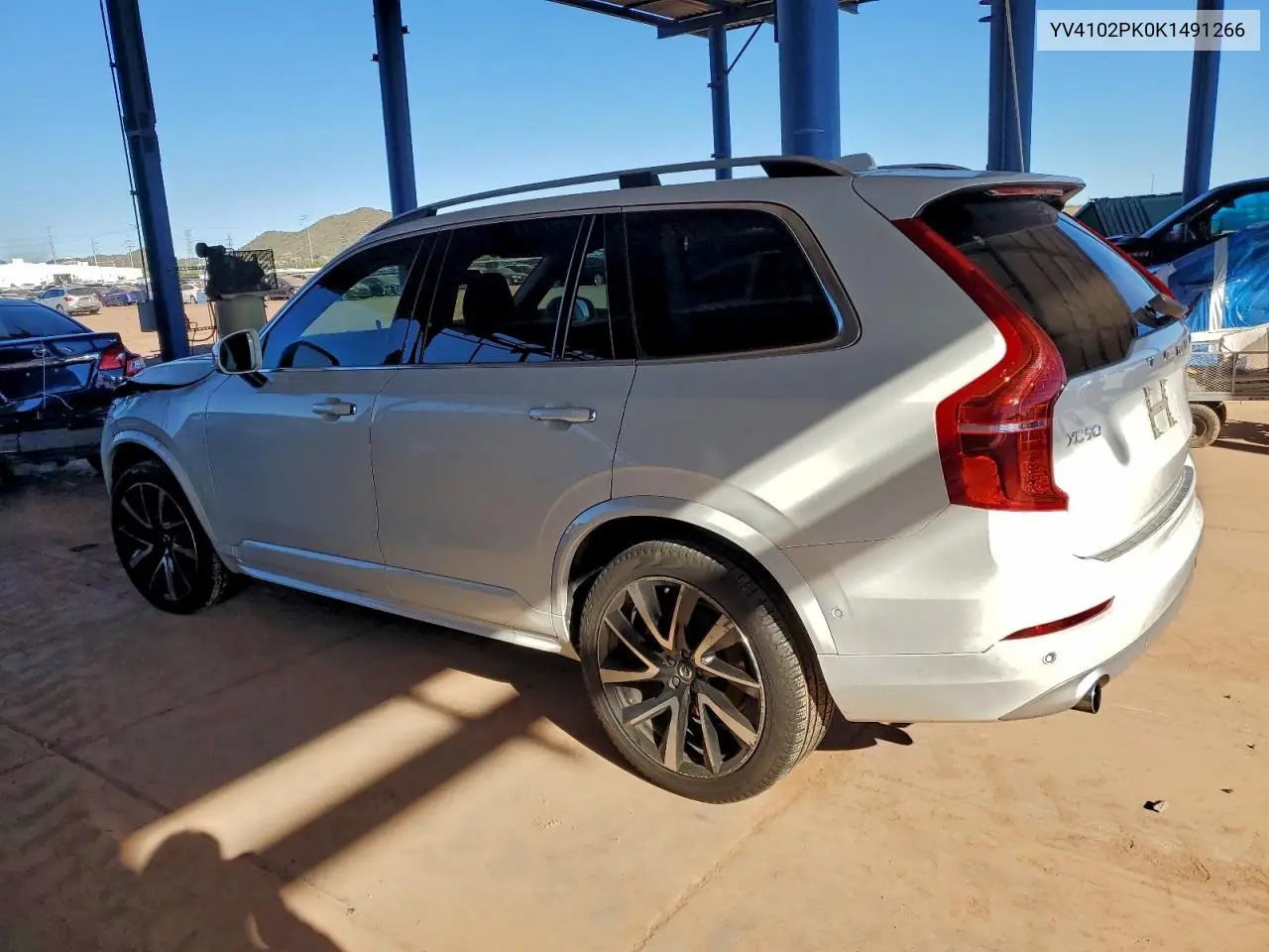 YV4102PK0K1491266 2019 Volvo Xc90 T5 Momentum