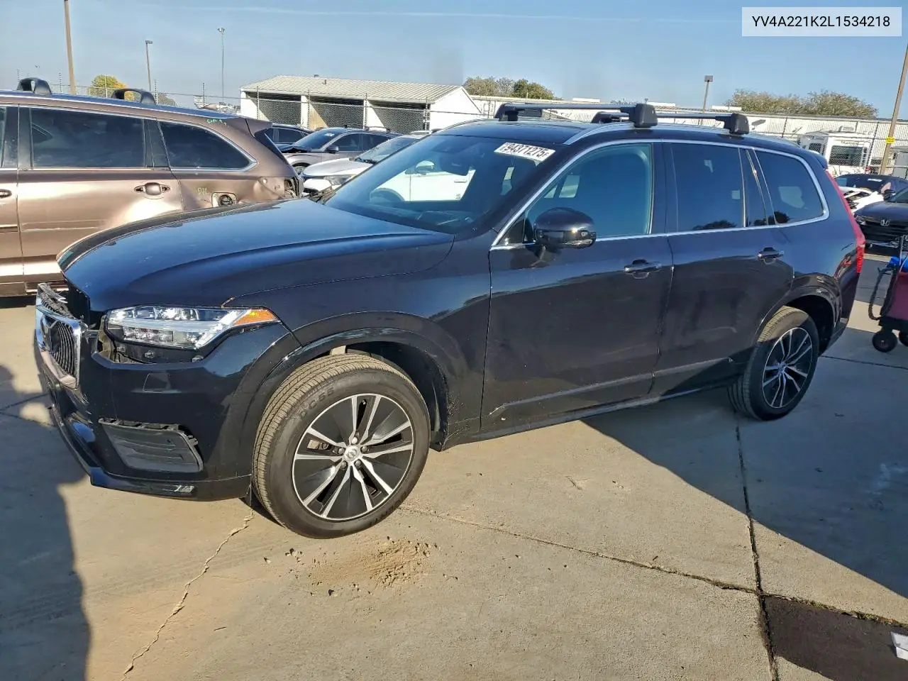 YV4A221K2L1534218 2020 Volvo Xc90 T6 Momentum