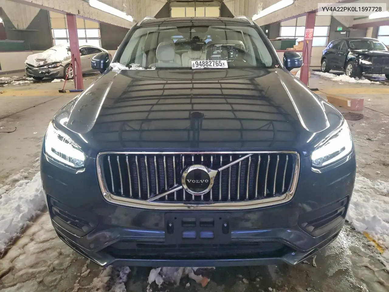 YV4A22PK0L1597728 2020 Volvo Xc90 T6 Momentum