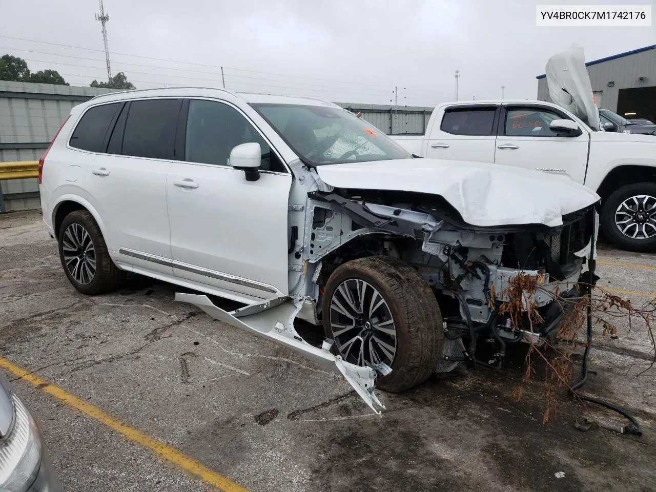 2021 Volvo Xc90 T8 Recharge Inscription Express VIN: YV4BR0CK7M1742176 Lot: 57307314