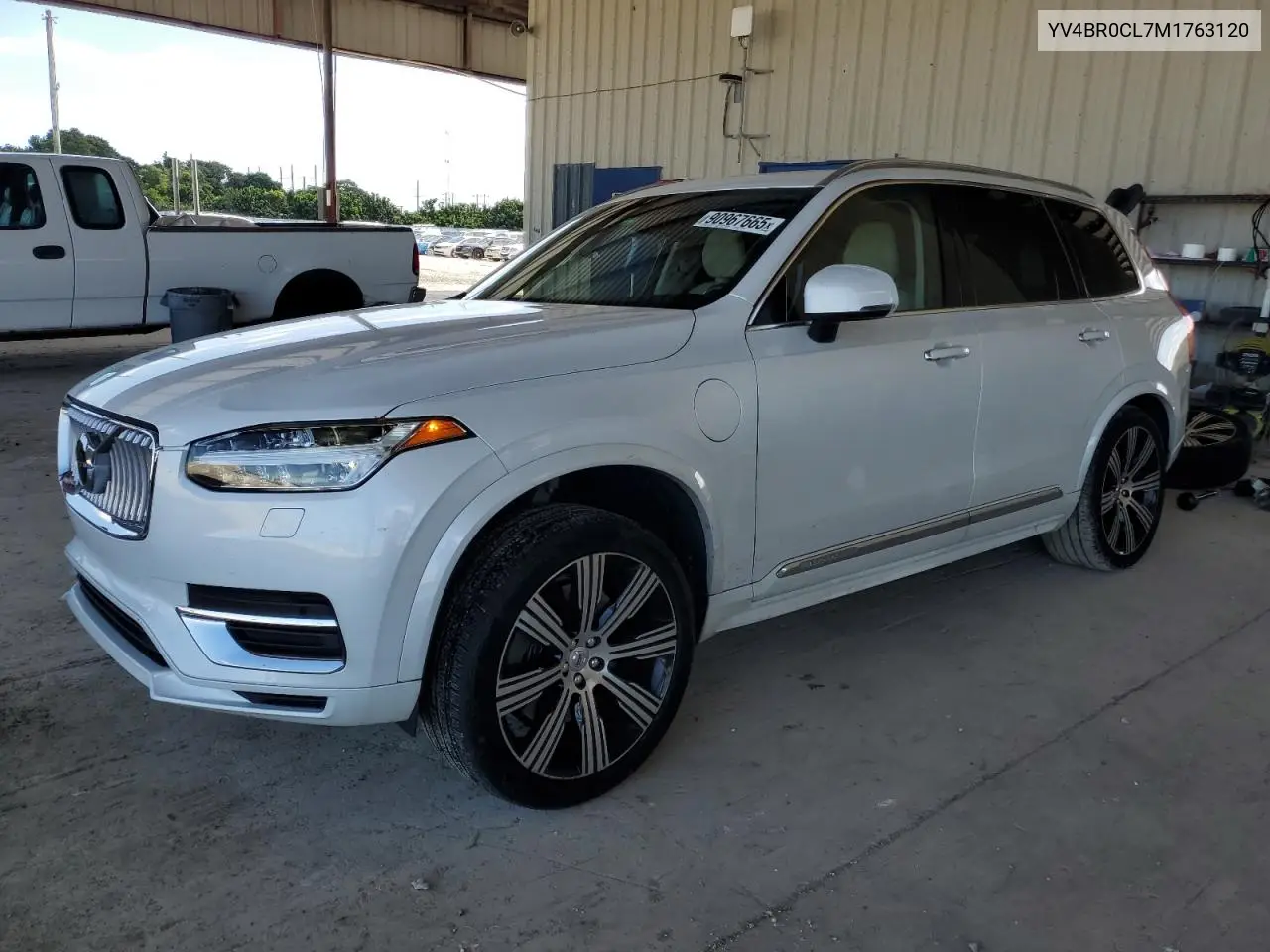 YV4BR0CL7M1763120 2021 Volvo Xc90 T8 Recharge Inscription