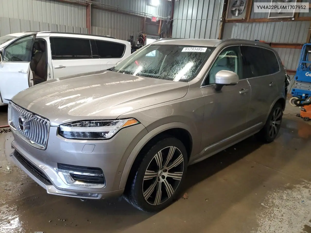 YV4A22PL6M1707952 2021 Volvo Xc90 T6 Inscription