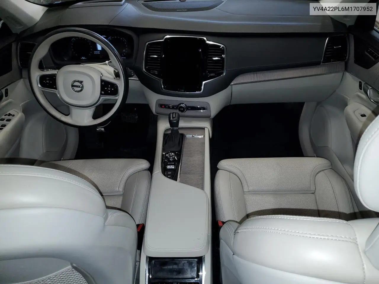 YV4A22PL6M1707952 2021 Volvo Xc90 T6 Inscription