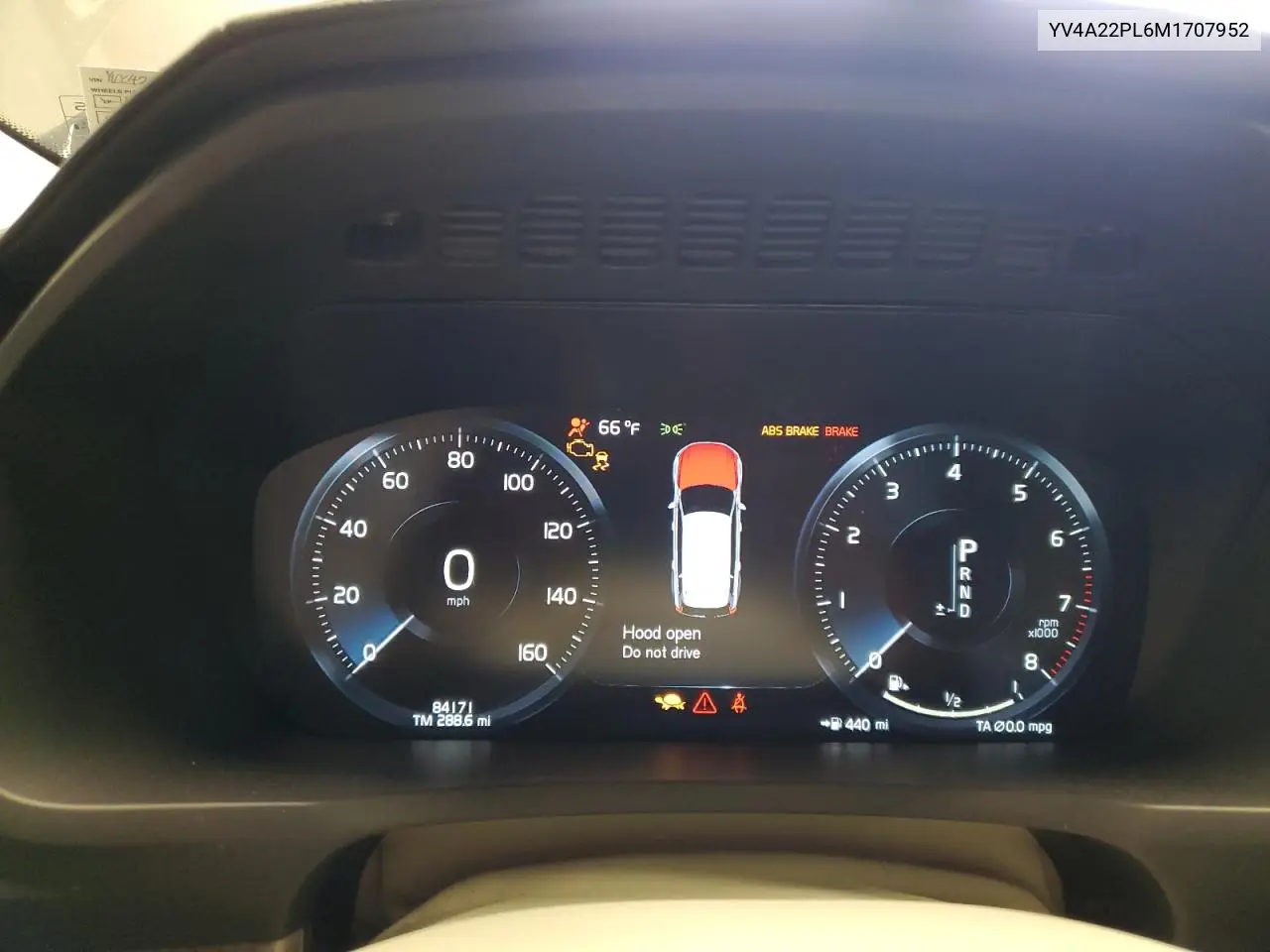 YV4A22PL6M1707952 2021 Volvo Xc90 T6 Inscription