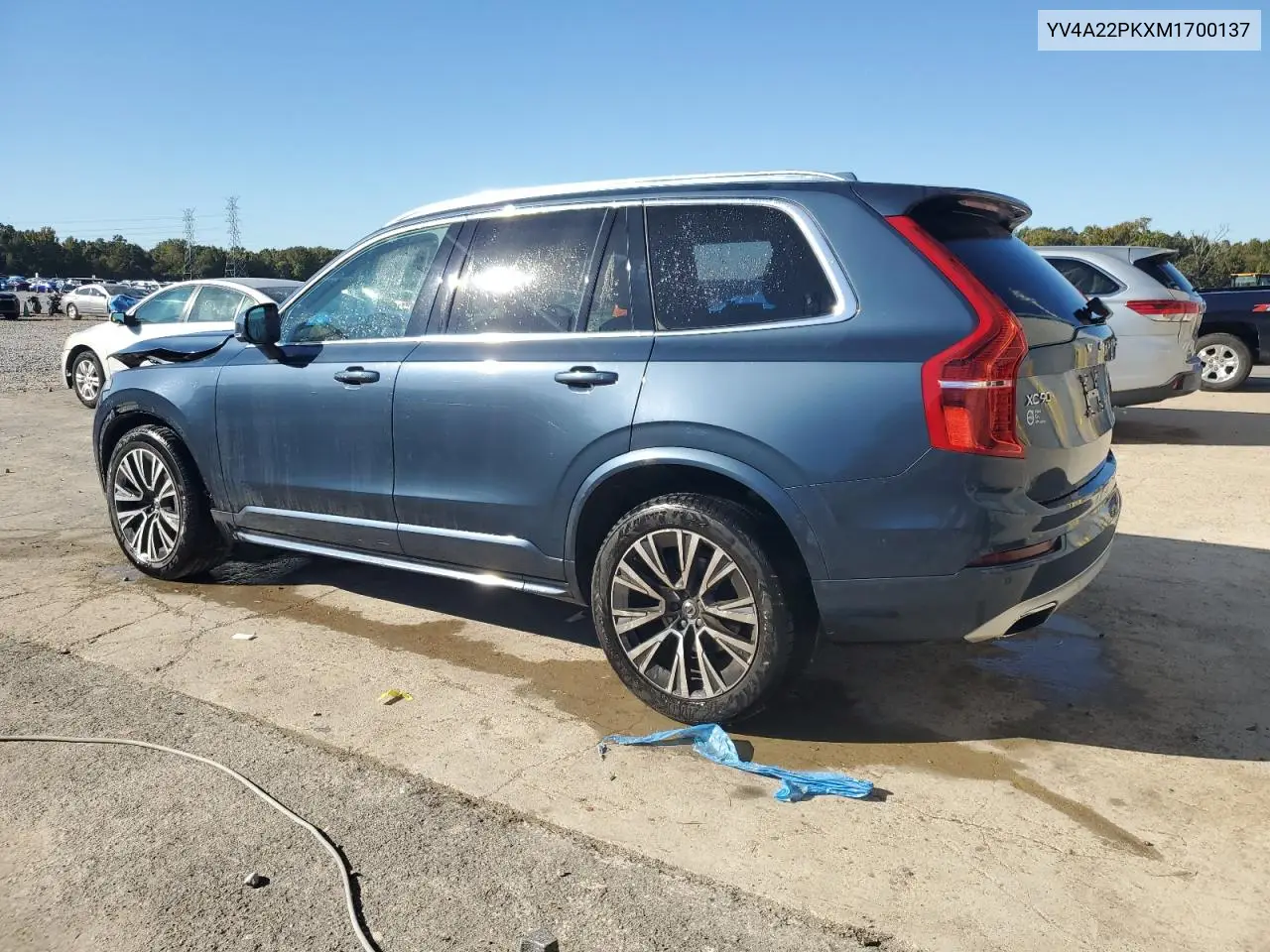 YV4A22PKXM1700137 2021 Volvo Xc90 T6 Momentum