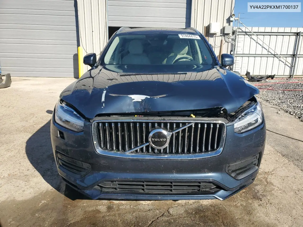 YV4A22PKXM1700137 2021 Volvo Xc90 T6 Momentum