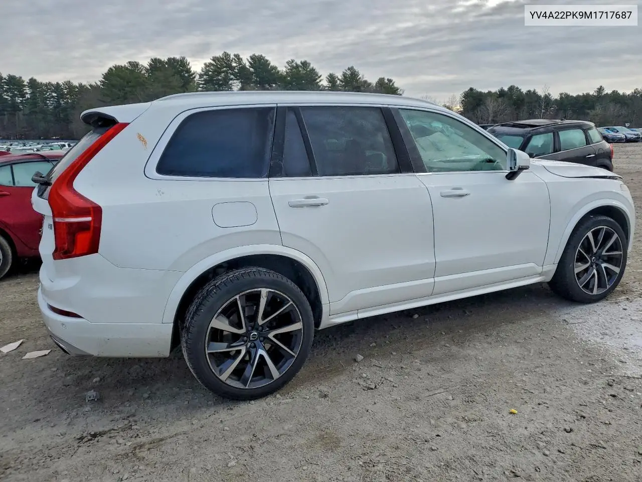 YV4A22PK9M1717687 2021 Volvo Xc90 T6 Momentum