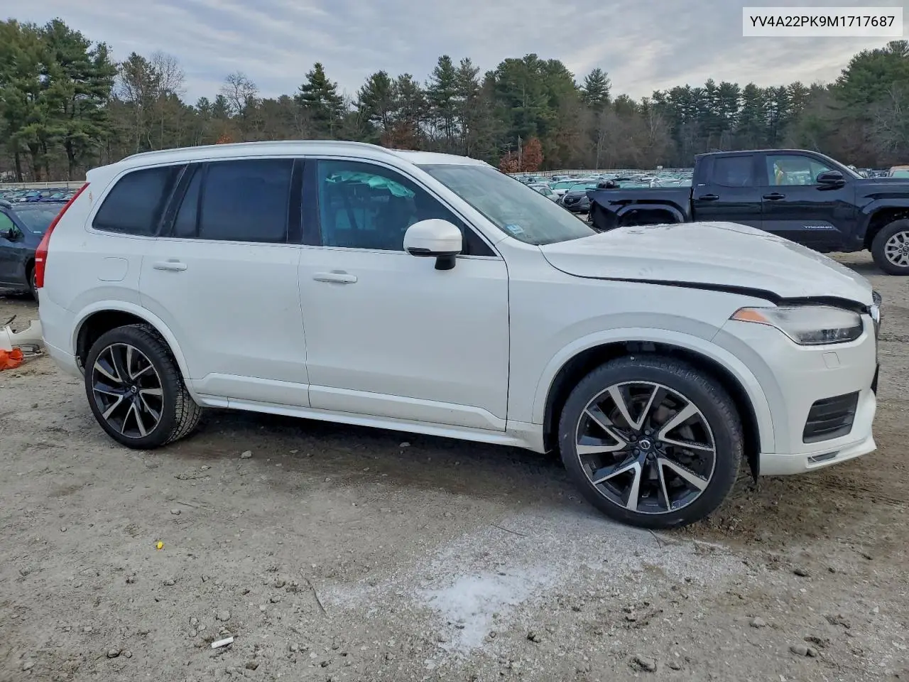 YV4A22PK9M1717687 2021 Volvo Xc90 T6 Momentum