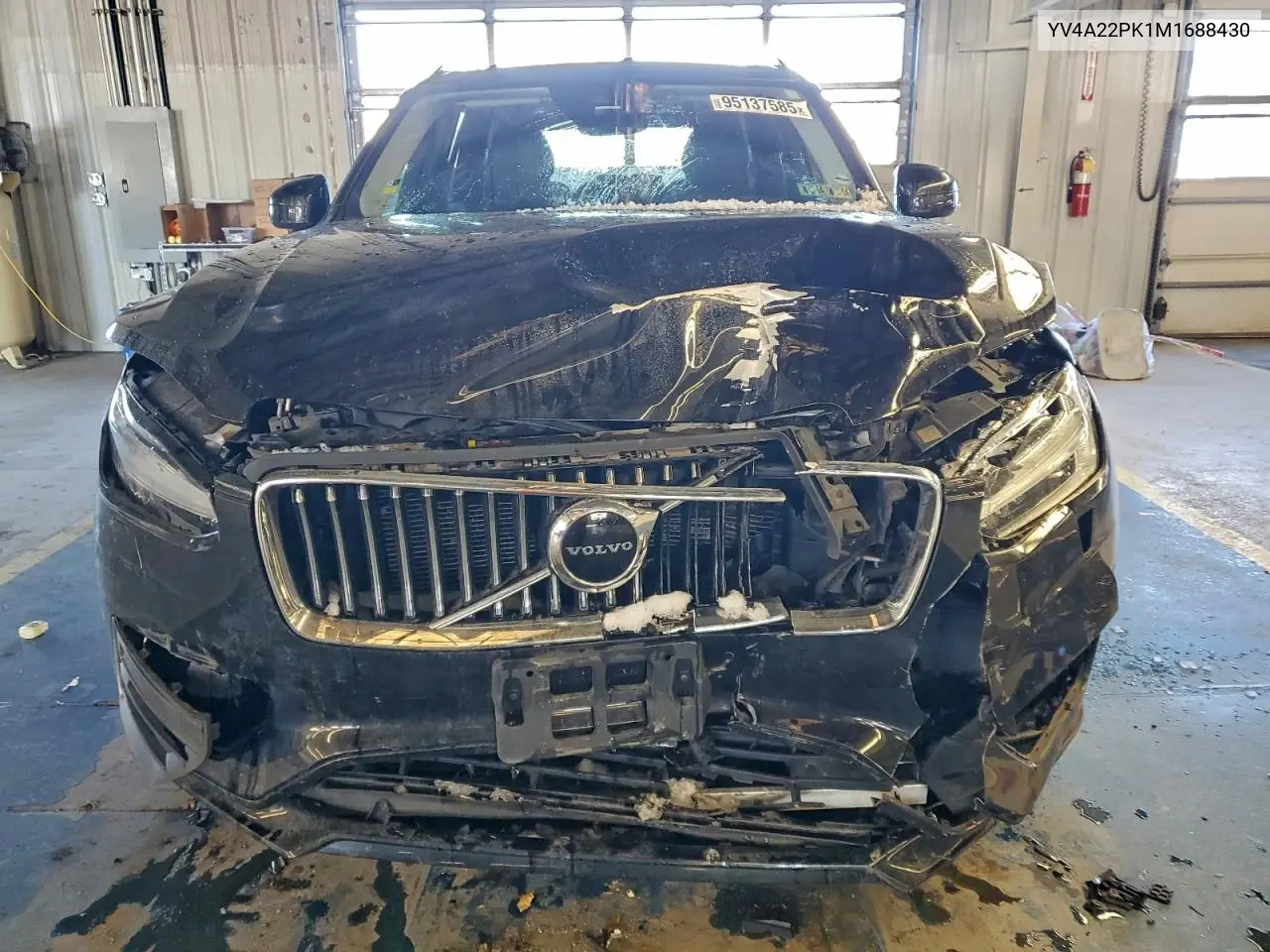 YV4A22PK1M1688430 2021 Volvo Xc90 T6 Momentum