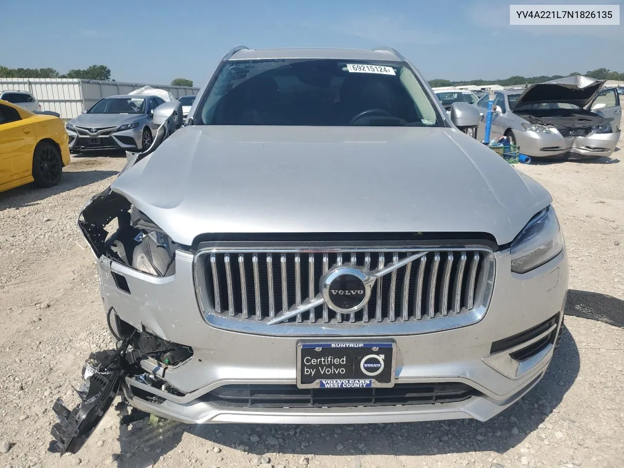 YV4A221L7N1826135 2022 Volvo Xc90 T6 Inscription