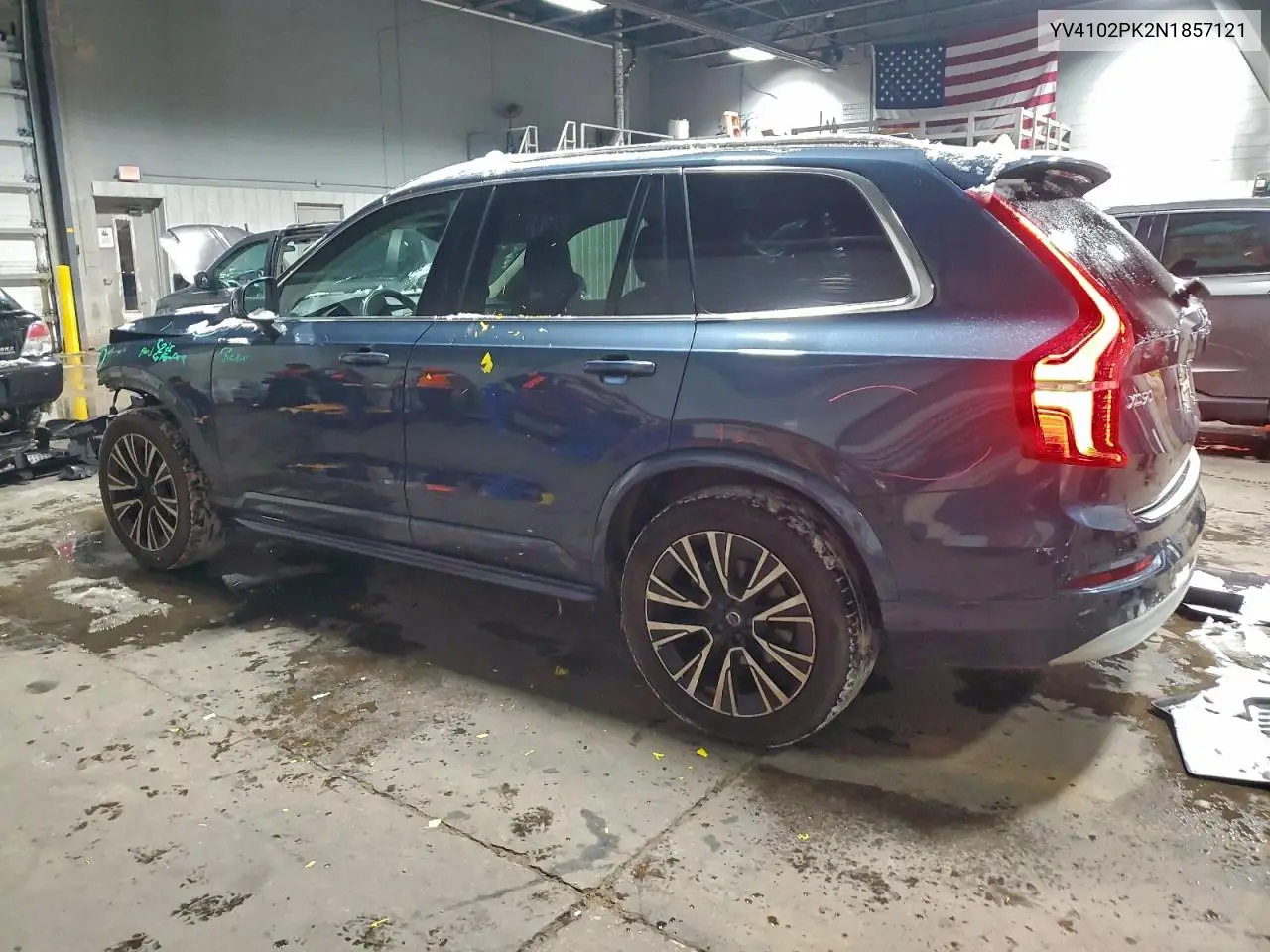 YV4102PK2N1857121 2022 Volvo Xc90 T5 Momentum