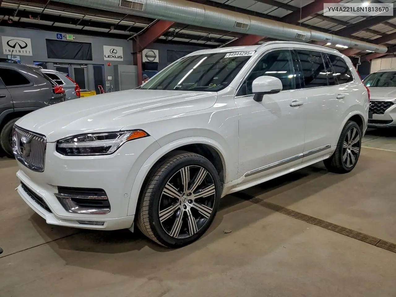 YV4A221L8N1813670 2022 Volvo Xc90 T6 Inscription