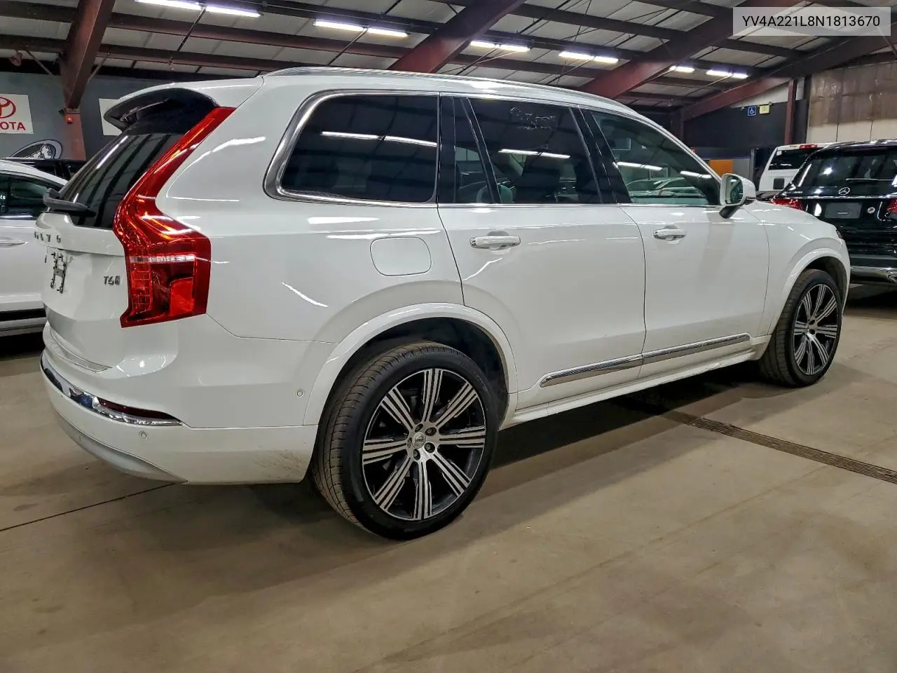 YV4A221L8N1813670 2022 Volvo Xc90 T6 Inscription