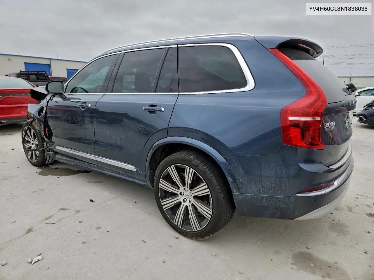 YV4H60CL8N1838038 2022 Volvo Xc90 T8 Recharge Inscription