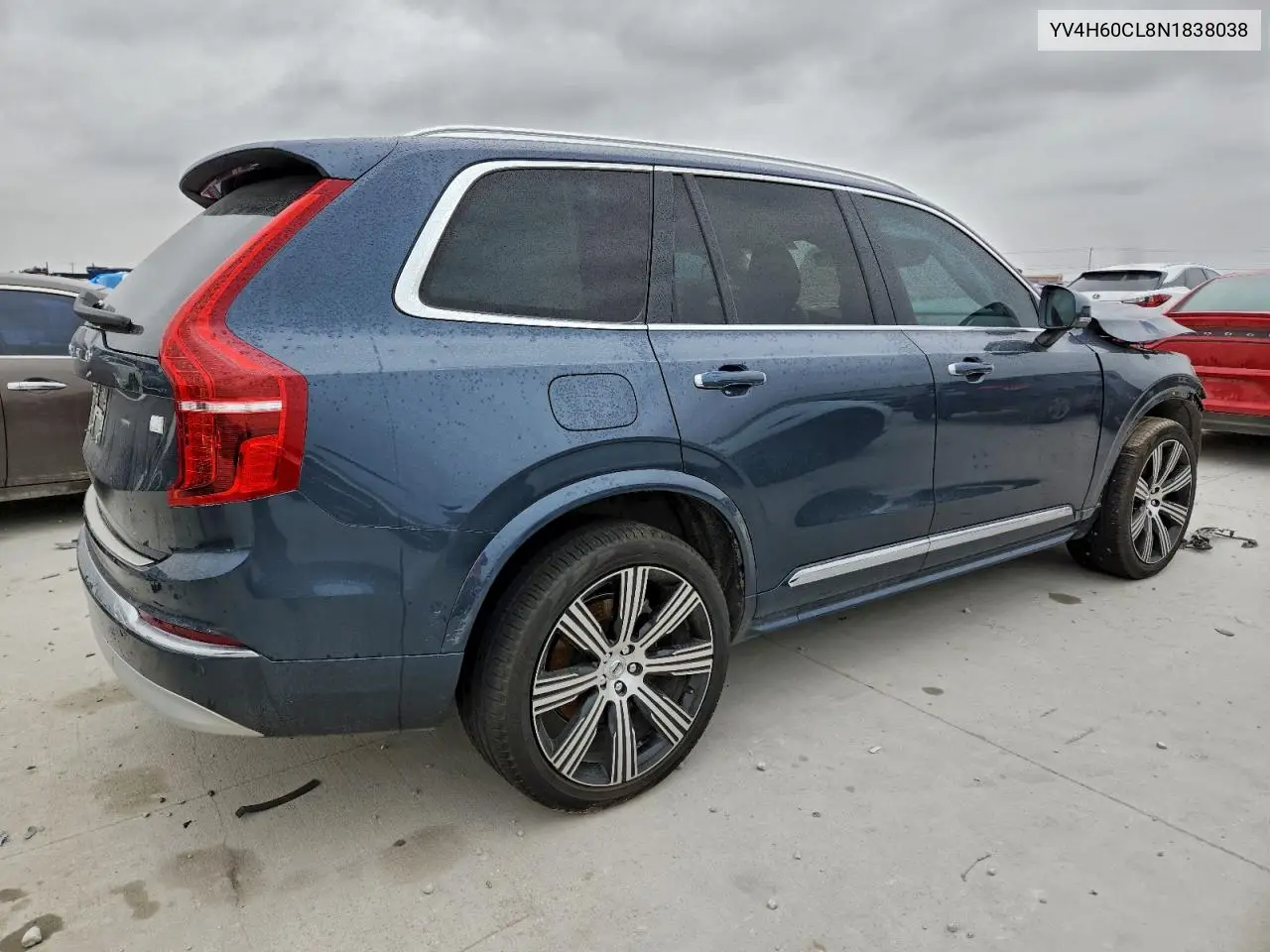 YV4H60CL8N1838038 2022 Volvo Xc90 T8 Recharge Inscription