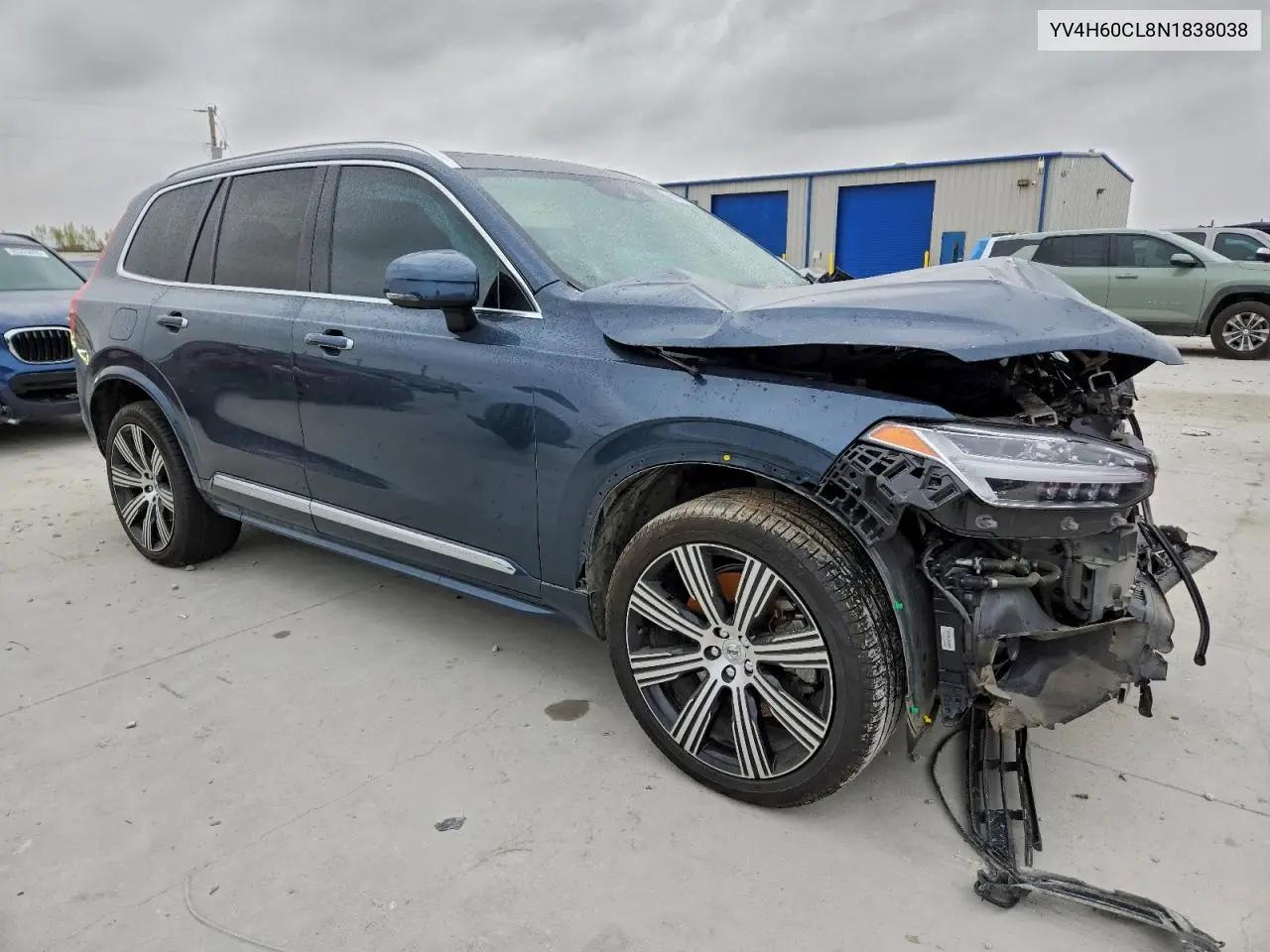 YV4H60CL8N1838038 2022 Volvo Xc90 T8 Recharge Inscription