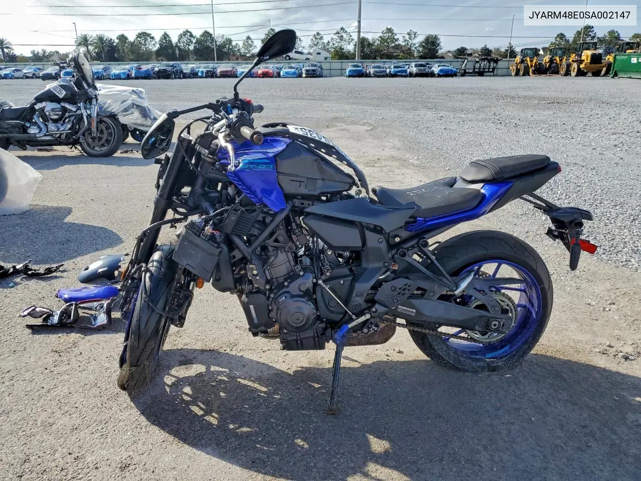 JYARM48E0SA002147 2025 Yamaha Mtn690