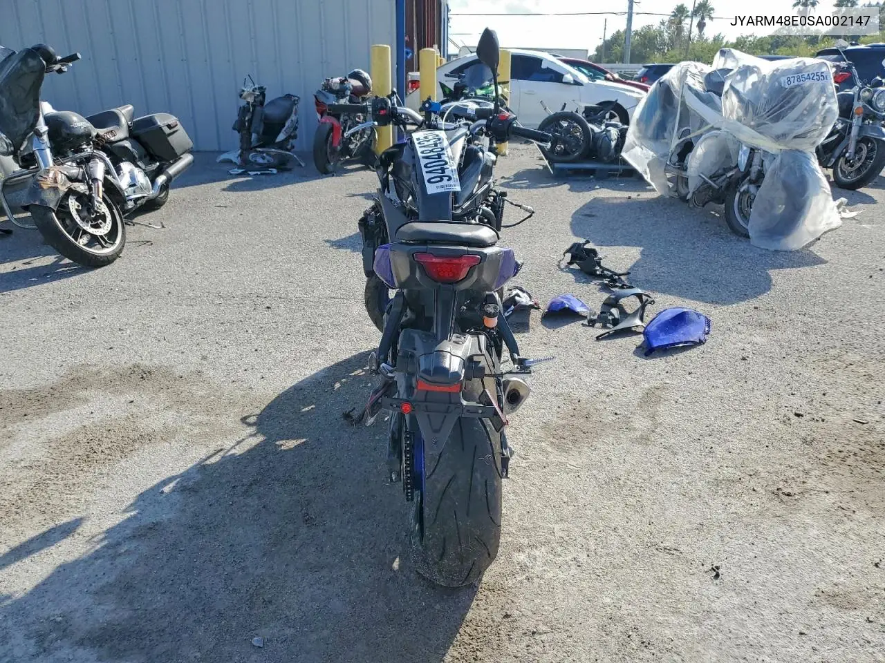 JYARM48E0SA002147 2025 Yamaha Mtn690