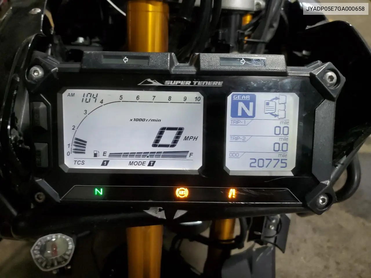 JYADP05E7GA000658 2016 Yamaha Xt1200Ze