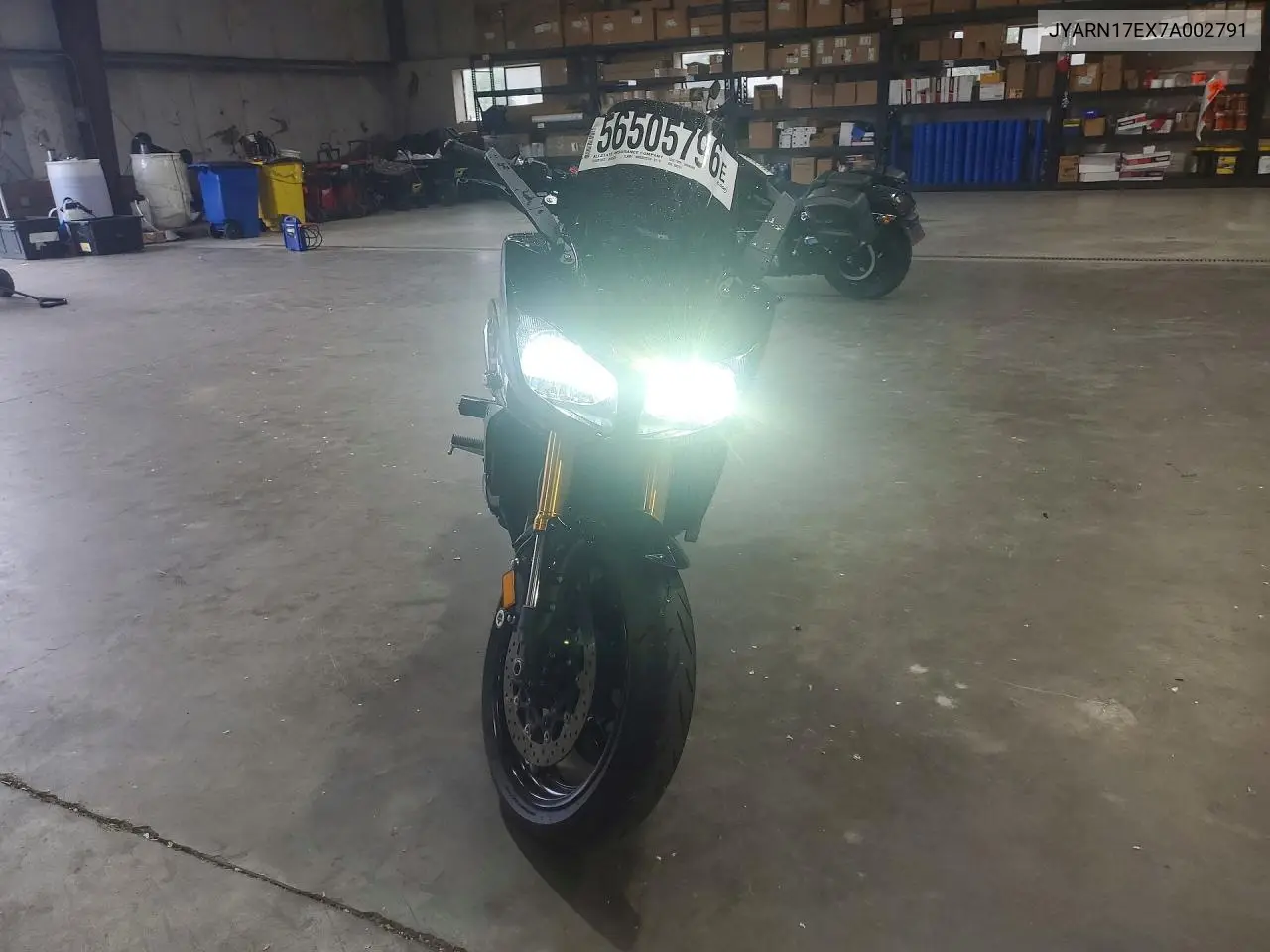2007 Yamaha Fz1 S VIN: JYARN17EX7A002791 Lot: 56505796