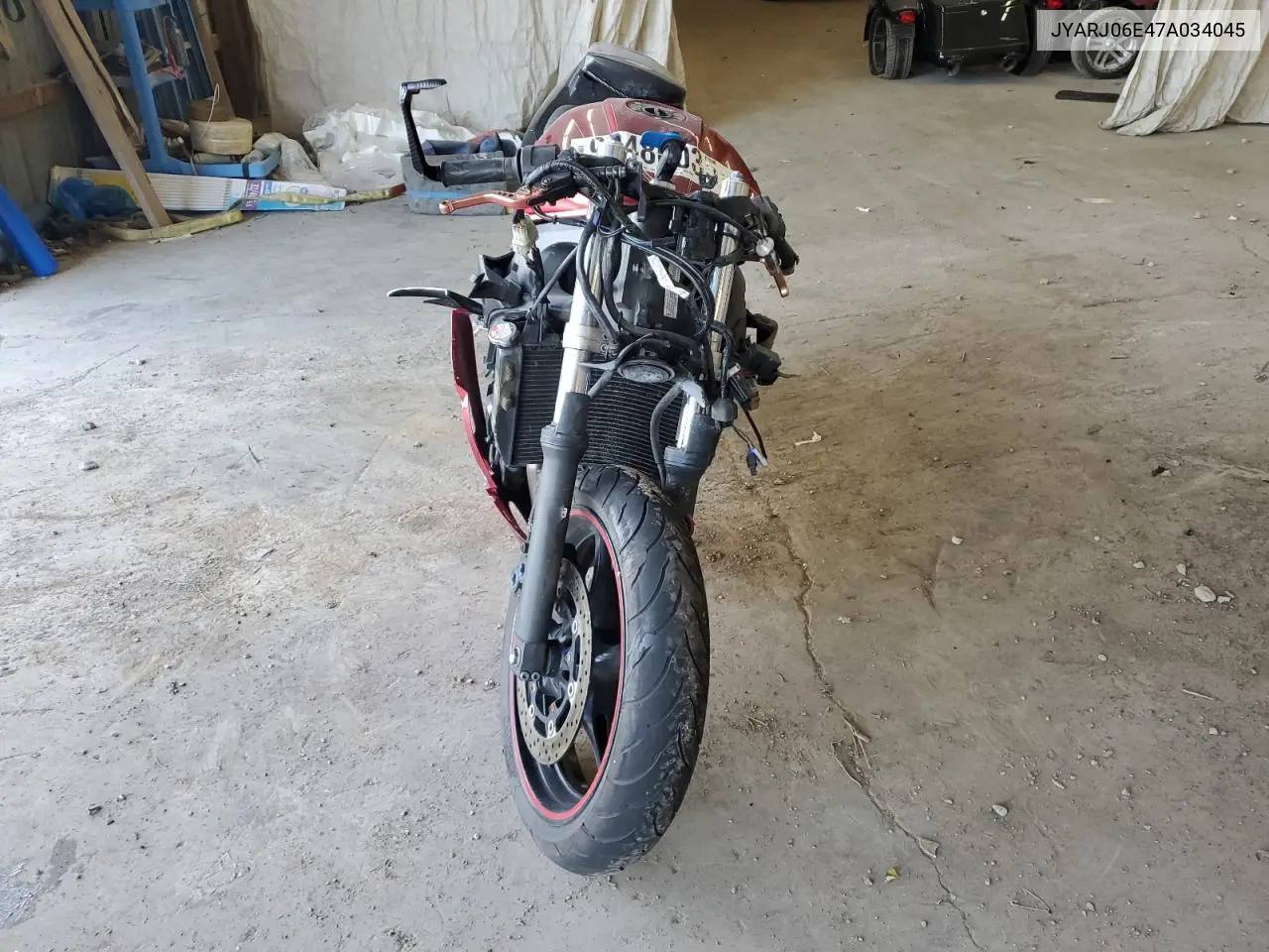 JYARJ06E47A034045 2007 Yamaha Yzfr6 S