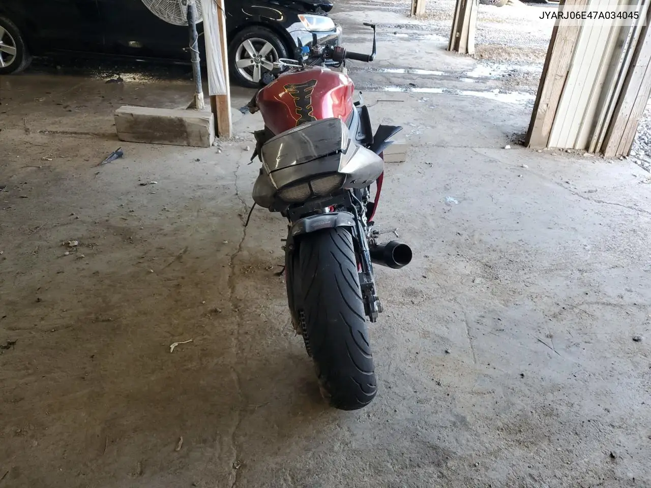 JYARJ06E47A034045 2007 Yamaha Yzfr6 S