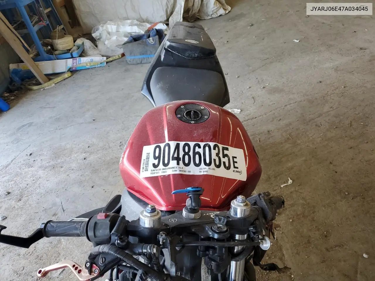 JYARJ06E47A034045 2007 Yamaha Yzfr6 S