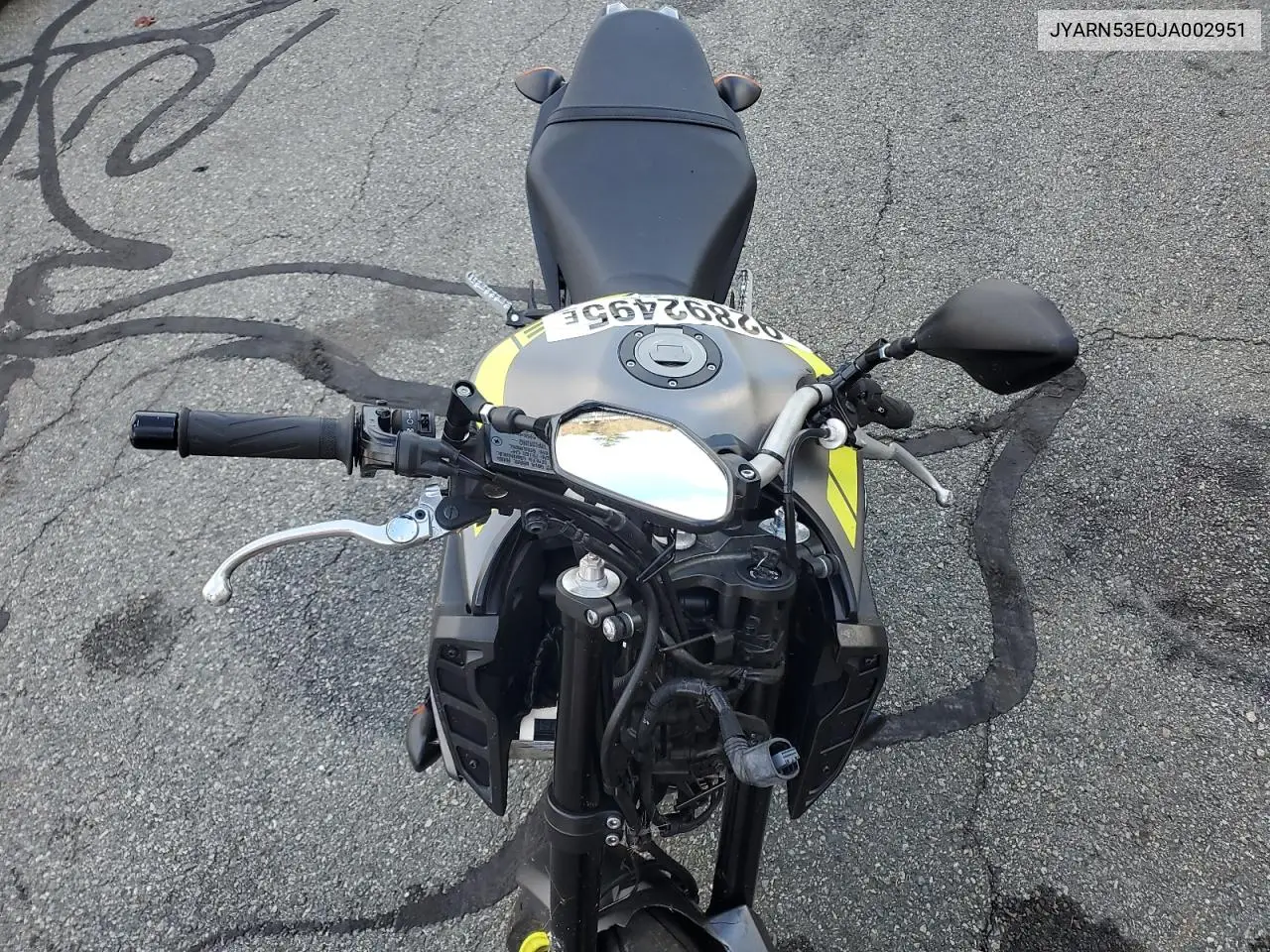 JYARN53E0JA002951 2018 Yamaha Mt09