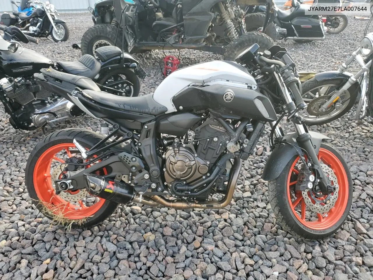 JYARM27E7LA007644 2020 Yamaha Mt07