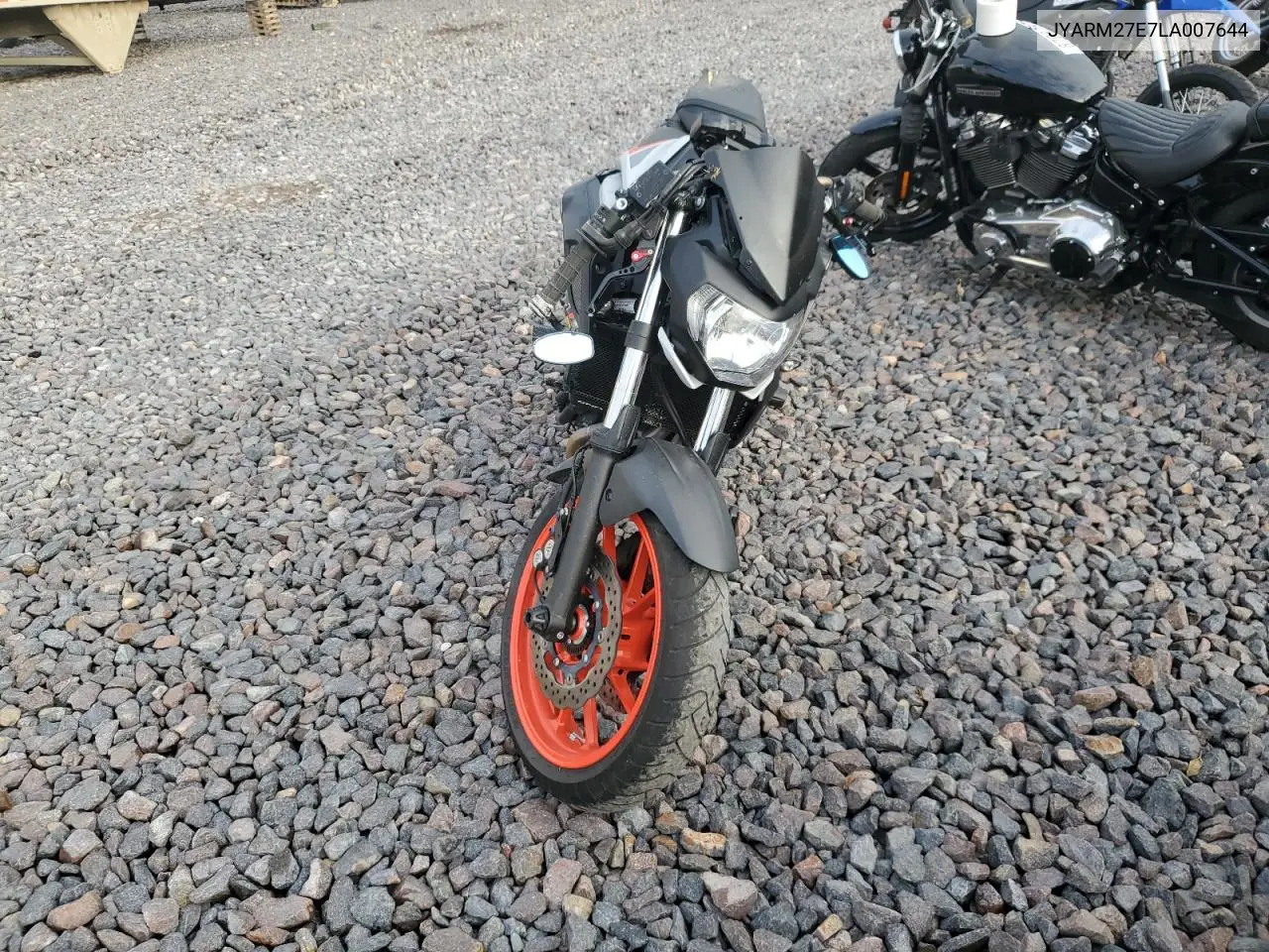 JYARM27E7LA007644 2020 Yamaha Mt07