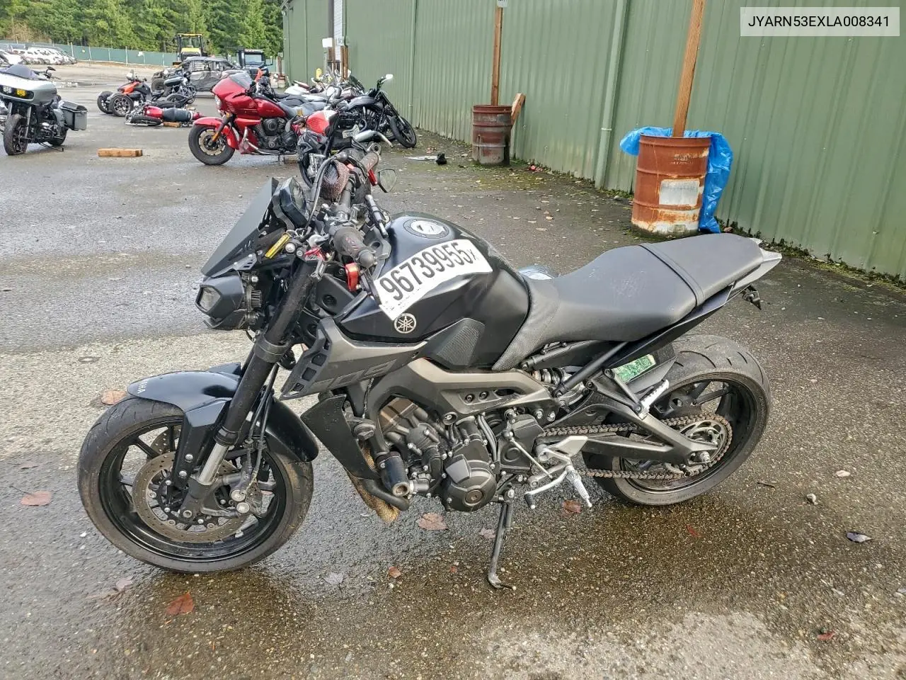 JYARN53EXLA008341 2020 Yamaha Mt09