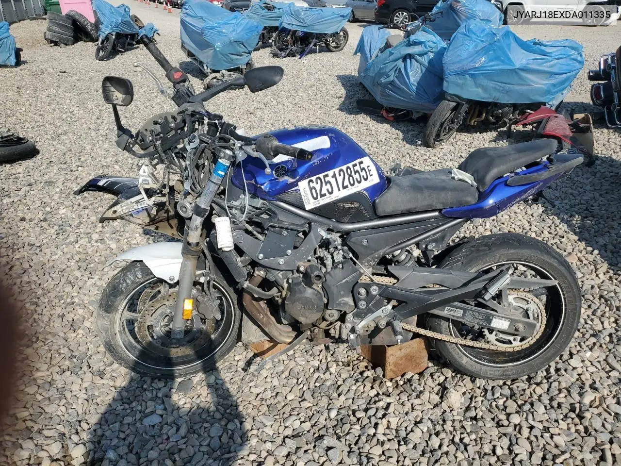 JYARJ18EXDA011335 2013 Yamaha Fz6 R