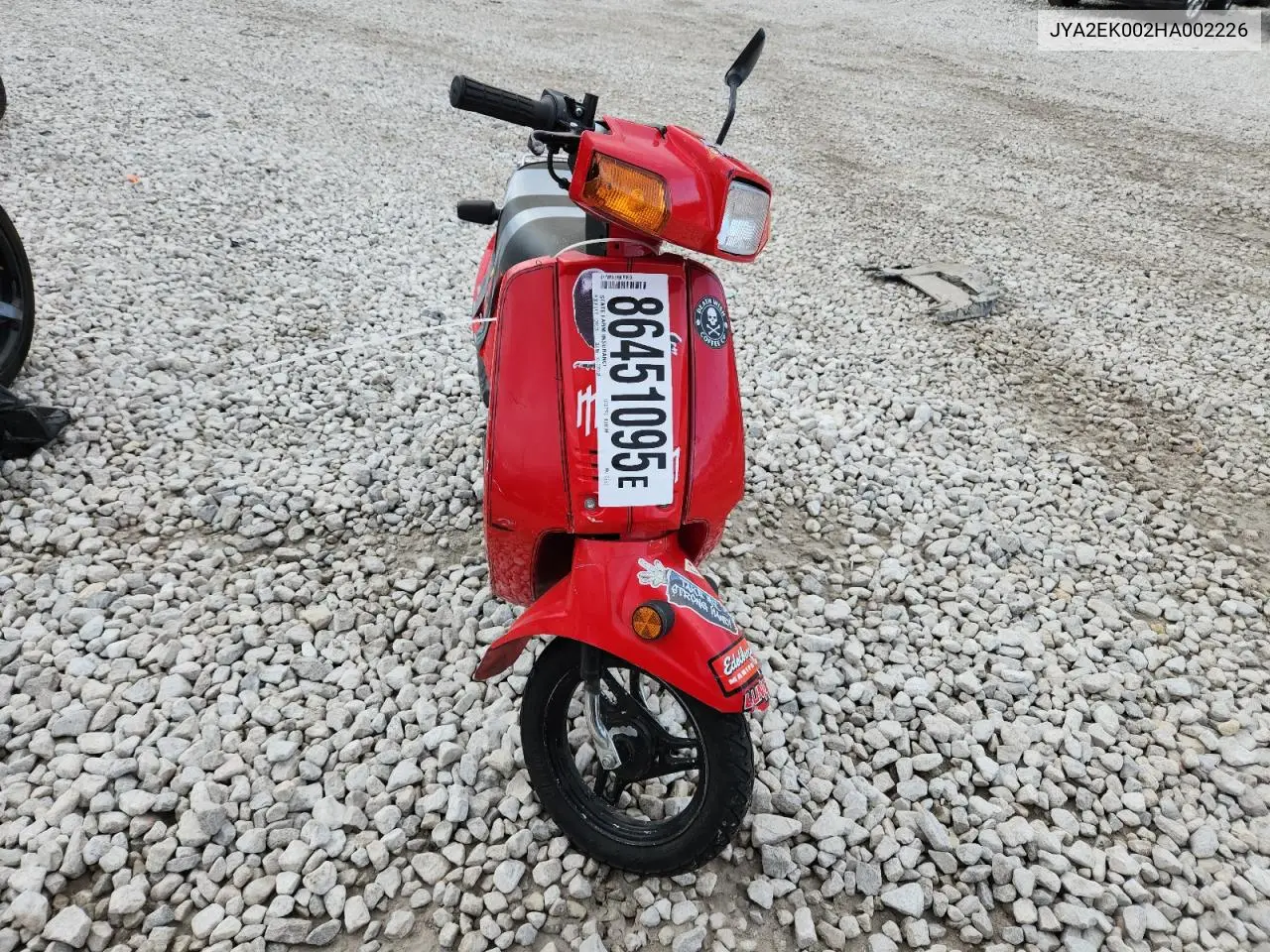 JYA2EK002HA002226 1987 Yamaha Sh50 M