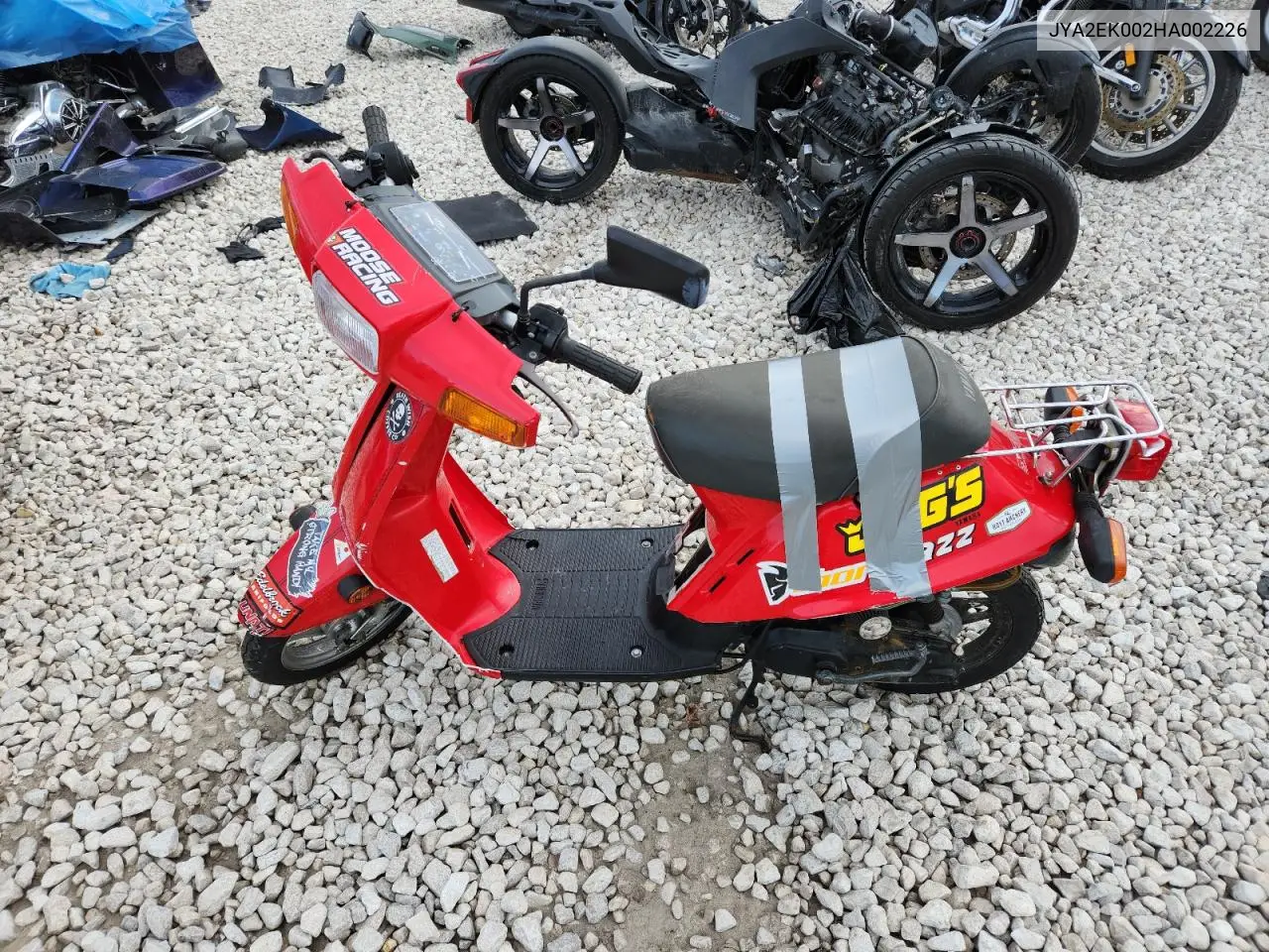 JYA2EK002HA002226 1987 Yamaha Sh50 M