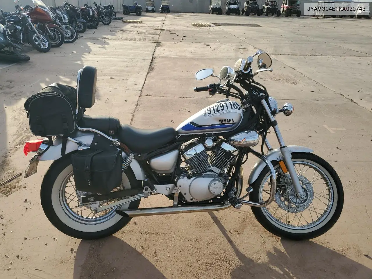 JYAVG04E1KA020743 2019 Yamaha Xv250